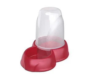 Distributeur manger et boire pour chat et petit chien