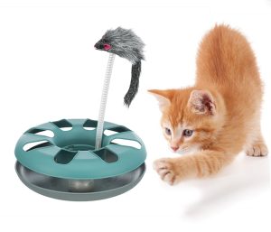 jouet pour chat cercle avec ball - trixie