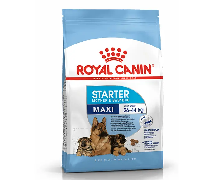 9efa195d14f6d561b803495508b89f2a.webp Royal Canin Maxi Starter Mother and Babydog 4kg