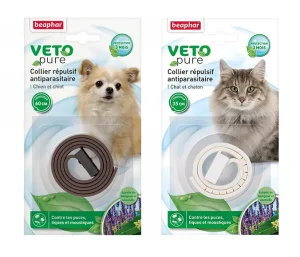 Collier anti puce pour chat et chien Beaphar