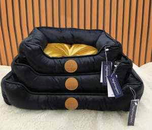 Coussin chaud et confortable pour chien et chat noir