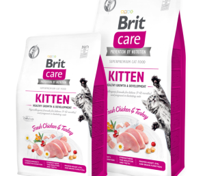 Brit care Kitten Grain 2kg (sans céréales)