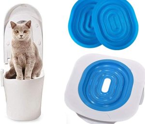 kit Apprentissage (entrainement) de Toilette pour Chat