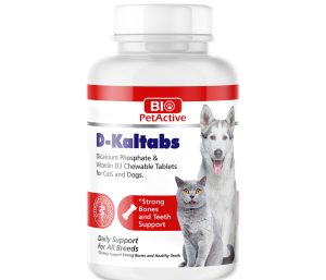D-kaltabs - DiCalcium Phosphate & Vitamin D3 pour chats et chiens