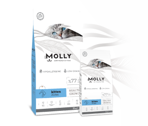 Croquette molly kitten au poulet 2kg | 15kg