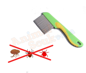 brosse peigne anti-puces tiques et poux