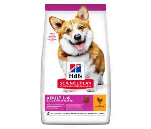 Croquettes chien Adulte Small and Mini Au Poulet 1,5kg – Hill’s Science Plan