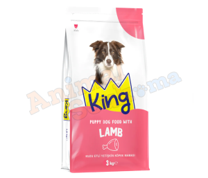 Croquette king Lider pour chiots (puppy) à l'agneau 3kg