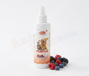 Parfum fruité pour chat et chien