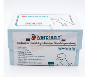 Iverprazin vermifuge et antiparasitaire : Ivermectine / praziquantel