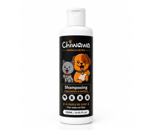 Shampoing à l'huile de cade Chiwawa – Chien et Chat (250 ml)
