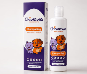 Shampoing & Démêlant Chiwawa – Chien et Chat (250 ml)