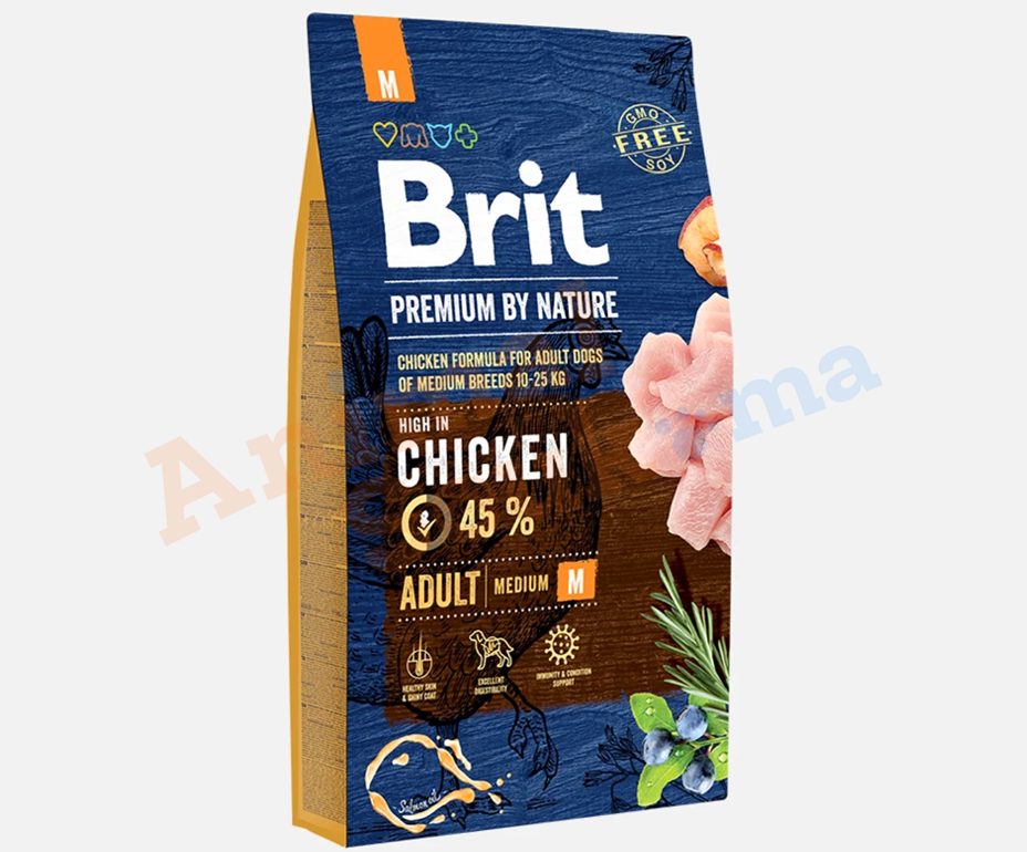 mmmmmmmmmmmmm Brit Premium by Nature Medium Adult 3kg
