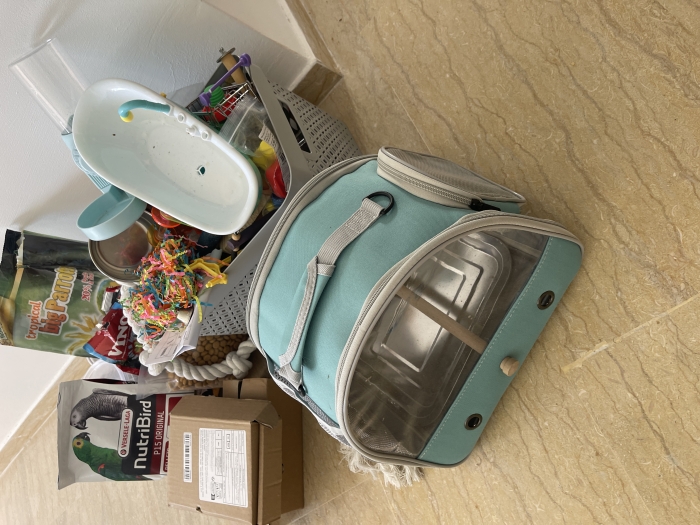 Grande cage perroquet