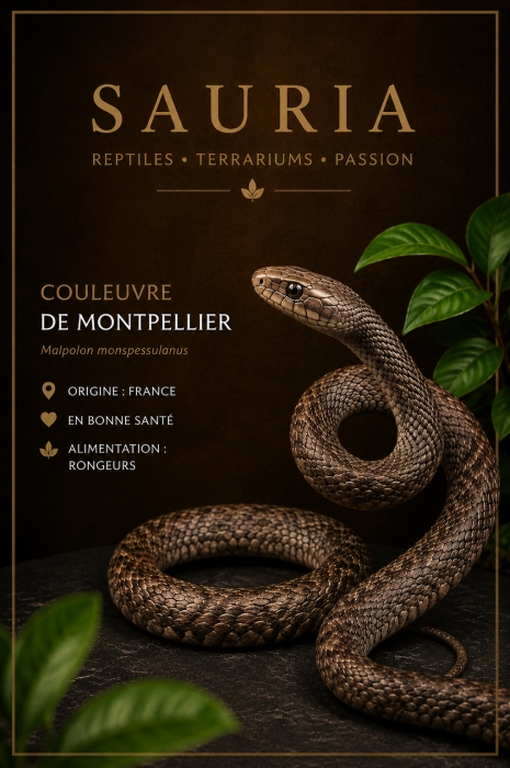 Serpent — Couleuvre de Montpellier
