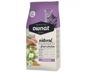 Croquette Ownat pour Chat Stérilisé 1,5kg