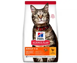 Croquettes chat adulte au poulet 1,5kg - Hill's Science Plan