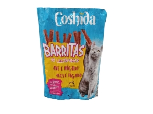 Bâtonnets de friandise pour chat