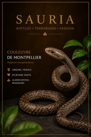 Serpent — Couleuvre de Montpellier